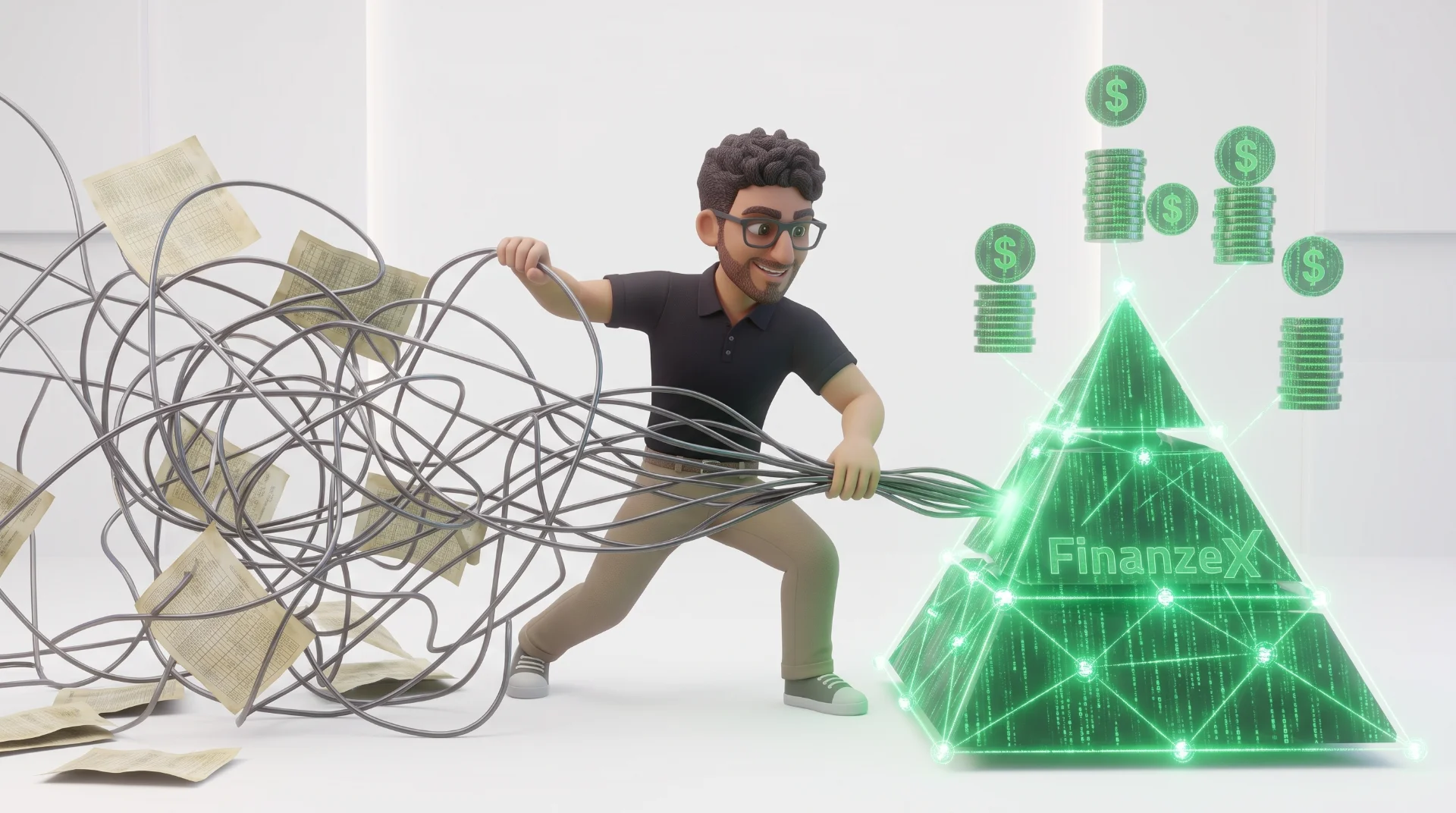 Portada: Minimalismo Financiero: Cómo Ordenar Tu Dinero y Reducir el Estrés